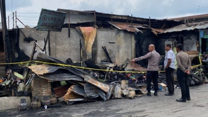 Pembakaran Rumah Wartawan tetapkan tersangka