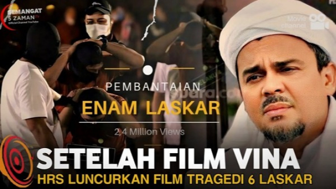 Heboh Vina Cirebon, Habib Rizieq bikin film tragedi laskar FPI