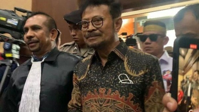 Sidang Hasil Putusan SYL