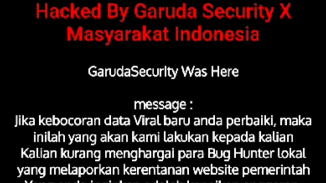 Pemkot Depok diserang hacker