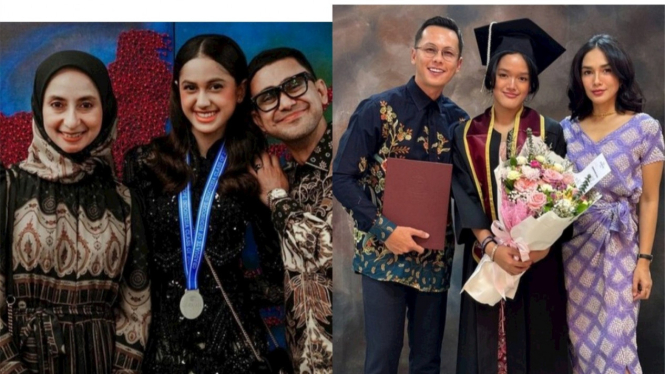 Foto Wisuda Anak Artis