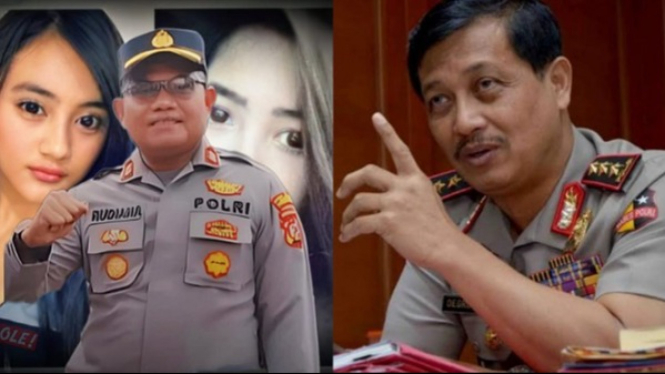 Eks Wakapolri (kanan) dan Iptu Rudiana soal Vina Cirebon