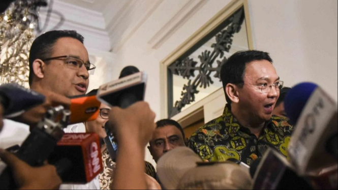 Anies dan Ahok Elektabilitasnya Tertinggi di Pilgub Jakarta