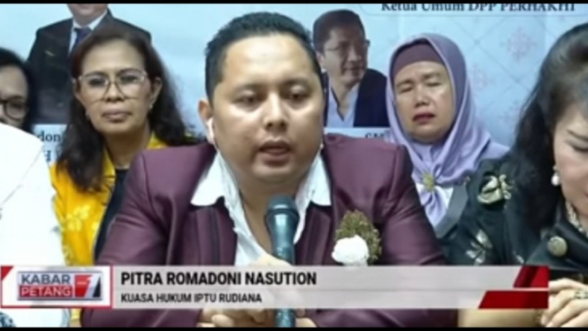 Potret kuasa hukum Iptu Rudiana Pitra Romadoni