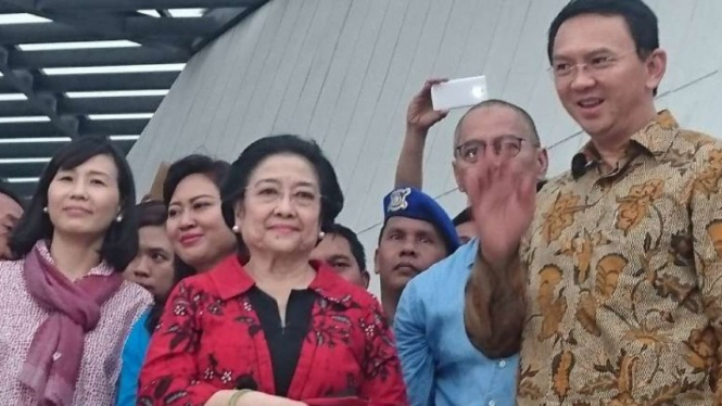 Megawati Soekarnoputri dan Ahok