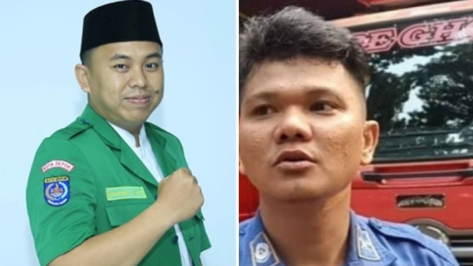 Potret kolase Ketu GP Ansor Depok HM Kahfi