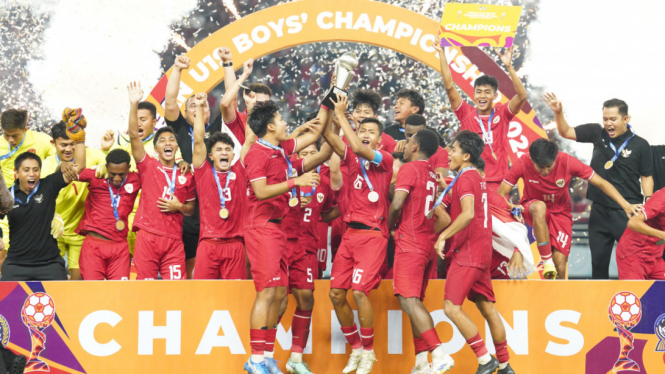 Tim U-19 Indonesia Juara ASEAN U-19 Boys Championship 2024