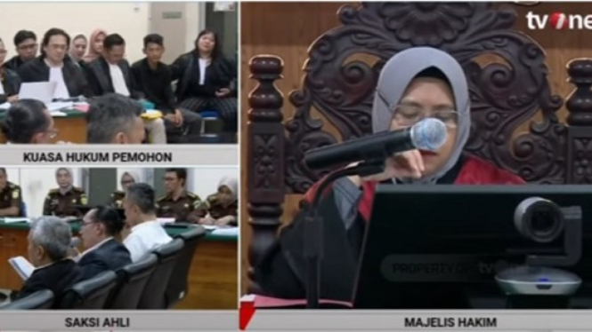 Sidang PK Saka Tatal kasus Vina Cirebon