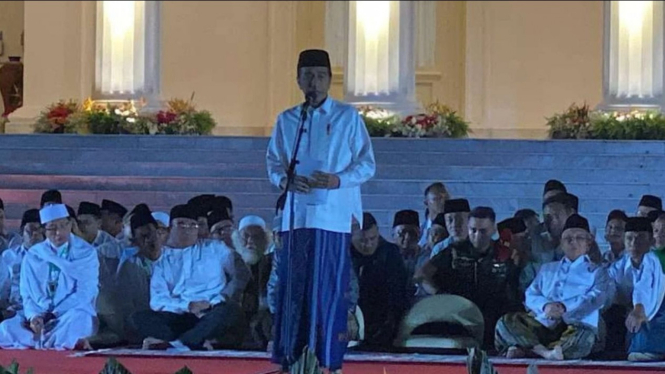 Jelang Akhir Jabatan Jokowi Sampaikan Permohonan Maaf ke Masyarakat