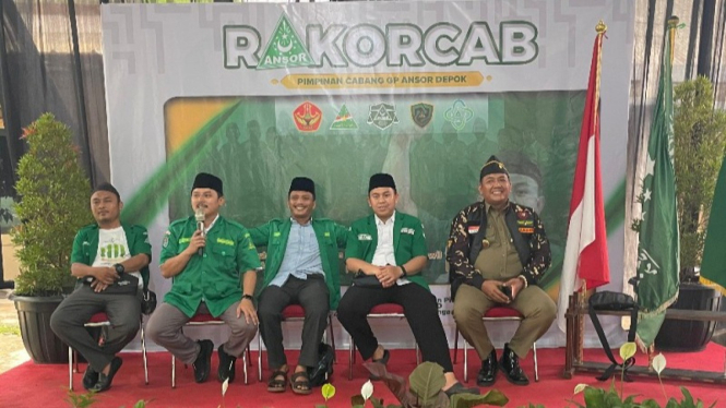 Potret jajaran GP Ansor Depok