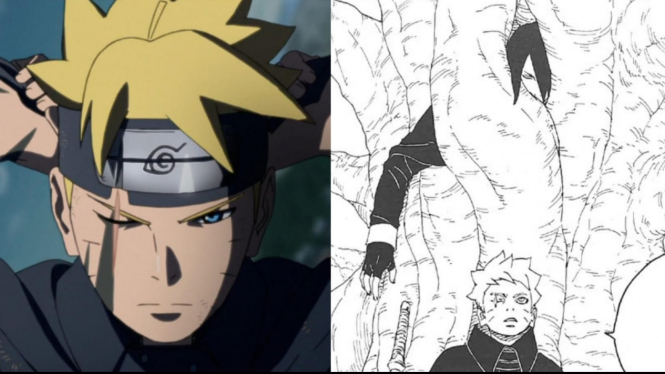 Boruto Kaget Pohon Sasuke Bergerak