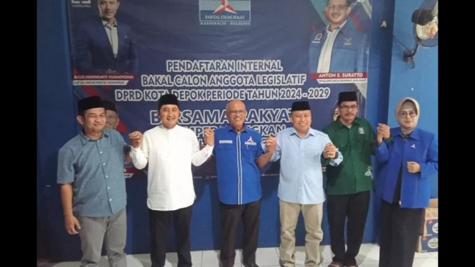 Demokrat Pastikan Bakal Usung pasangan Supian Suri-Chandra Rahmansyah