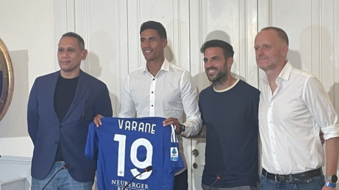 Raphael Varane di Como