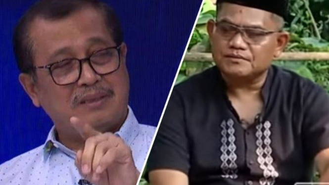 Potret kolase mantan Wakapolri Oegroseno dan Iptu Rudiana