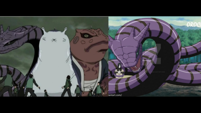 Hewan Kuchiyose Orochimaru Manda Ternyata Sombong