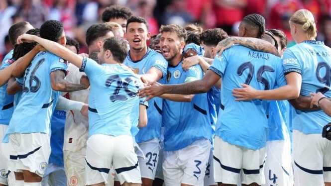 Manchester City juara Community Shield