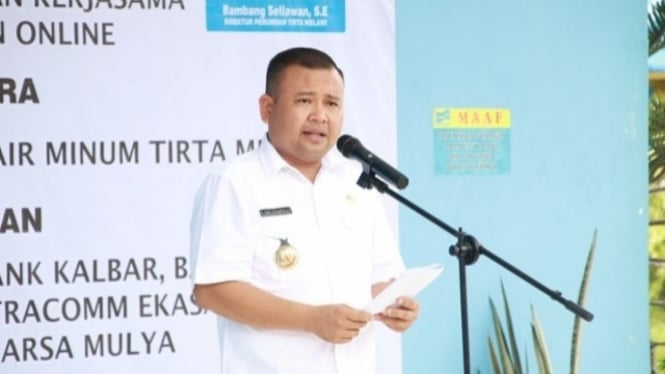 Bupati Melawi Dadi Sunarya Usfa Yusra