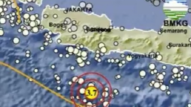 BMKG soal gempa Pangandaran hari ini