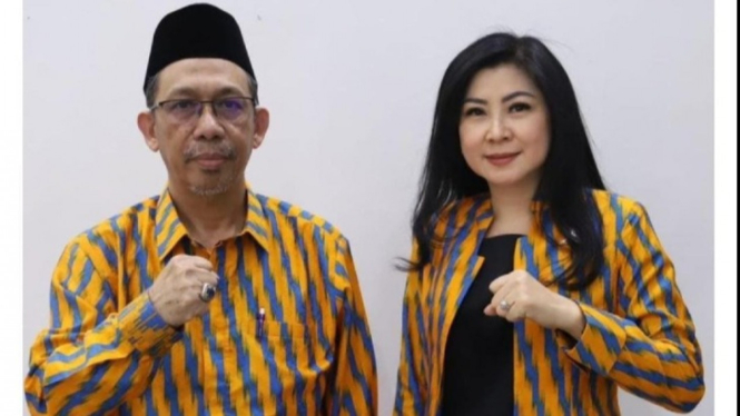 Kandidat Mulyadi dan Harti Hartidjah