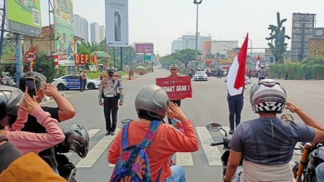 Detik-detik proklamasi di Jalan Margonda Depok