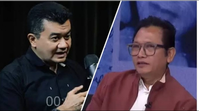 Potret kolase Reza Indragiri dan Edwin Partogi