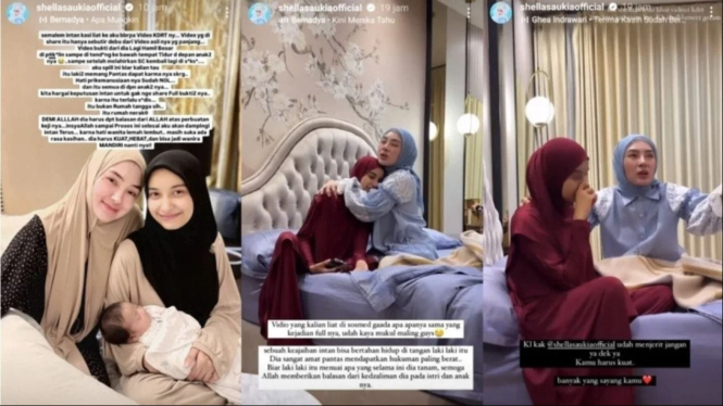 Reaksi Sahabat Intan Nabila Melihat Video Perbuatan KDRT Lainnya