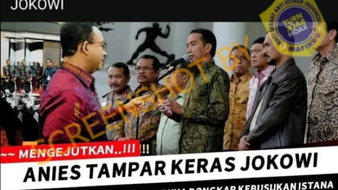 Tumbnail video Anies tampar Jokowi