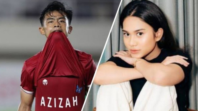 Potret kolase Pratama Arhan dan Azizah Salsha