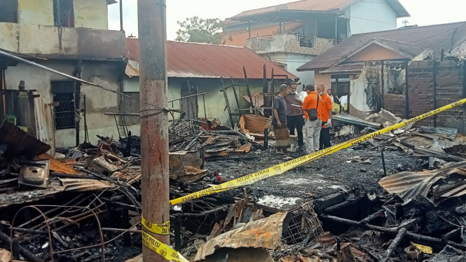 Kebakaran Rumah di Pontianak Timur Gang Vokal