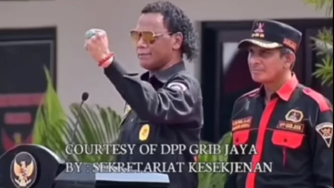 Ketum GRIB Jaya Hercules tentang Prabowo