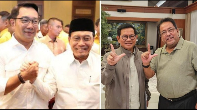 Potret kolase Pasangan Ridwan Kamil dan Pramono Anung