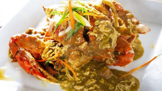 Kepiting saus lada hitam enak dan nikmat