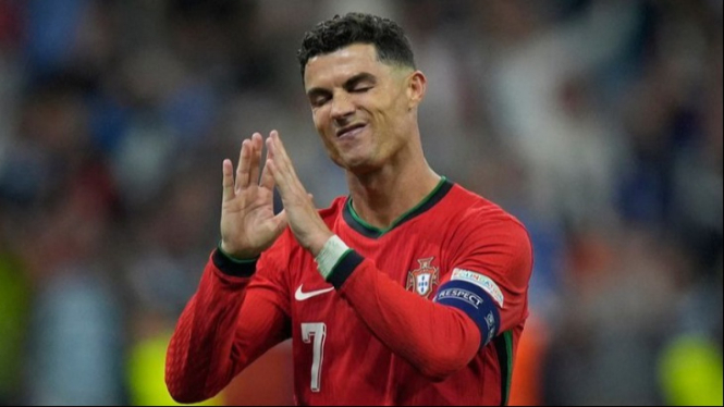 Cristiano Ronaldo bersama Timnas Portugal