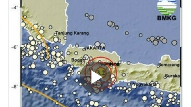 BMKG soal gempa di Bandung