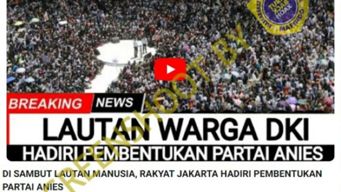 Tumbnail warga DKI hadiri pembentukan Partai Anies