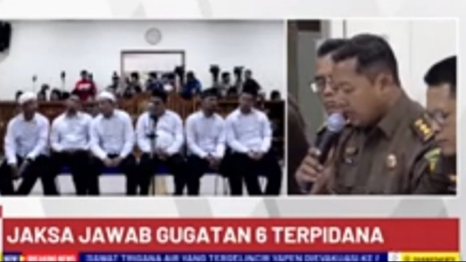 Potret persidangan PK Terpidana Kasus Vina