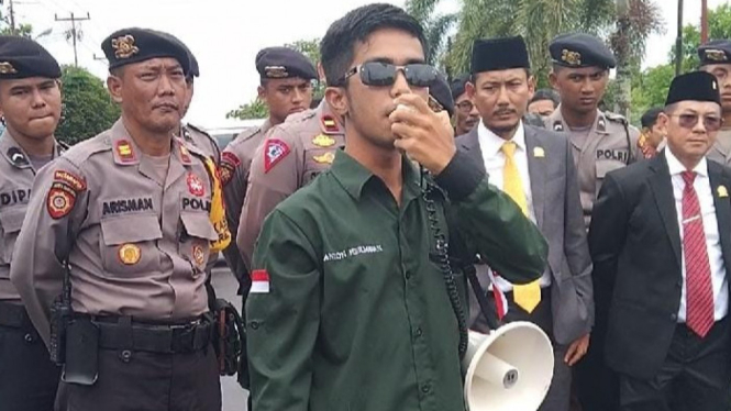 Himpunan Mahasiswa Islam (HMI) Ketapang Gelar aksi unjuk rasa