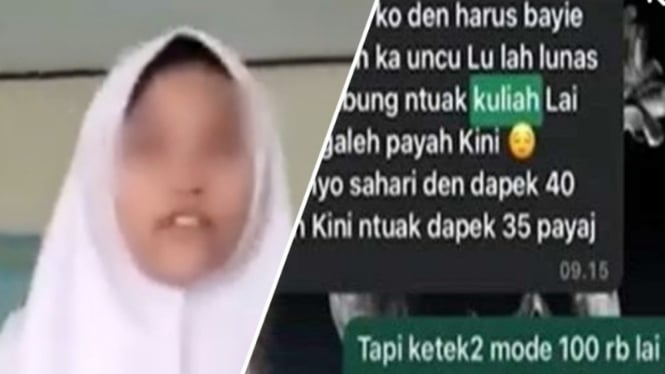 Potret isi chat yang beredar di Medsos