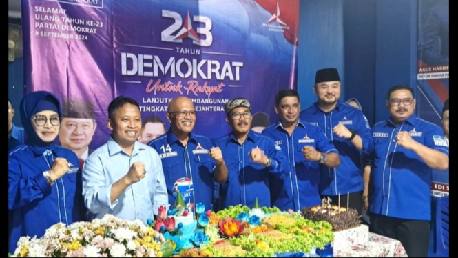 Potret Jajaran DPC Partai Demokrat dan Supian Suri