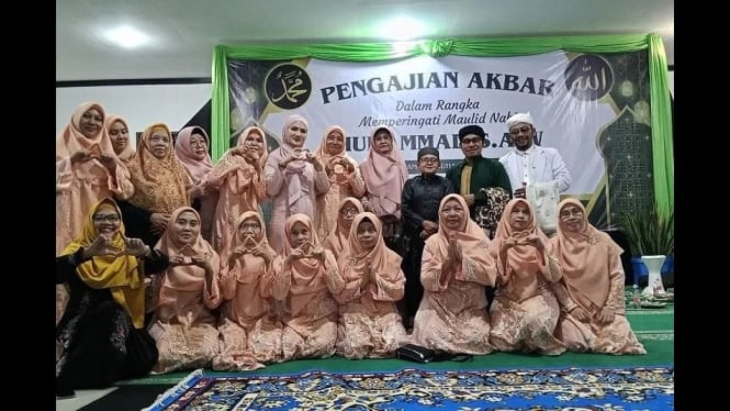 Anggota DPRD Kota Depok Sosialisasikan Supian Suri di Maulid Nabi