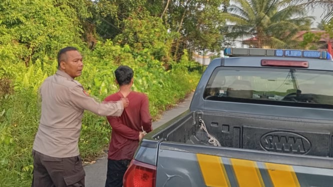 Anggota Polsek Selatan Amankan Pelaku Curanmor di Gang Alqadar