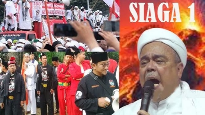 Ilustrasi Habib Rizieq soal Pasukan Berani Mati Jokowi