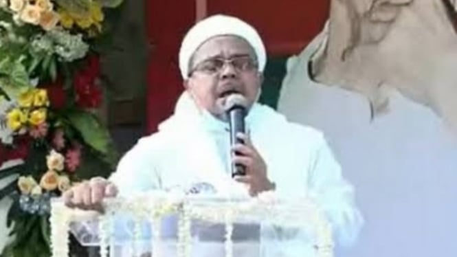 Potret Habib Rizieq Shihab