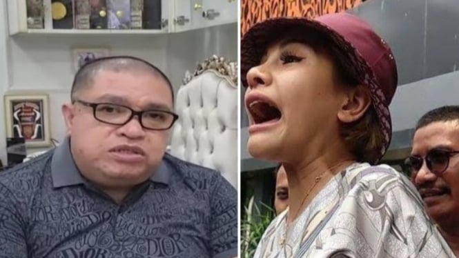 Potret kolase Razman dan Nikita Mirzani