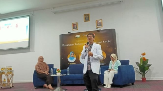 Paparan dr David soal stroke dan jantung di RSUI Depok