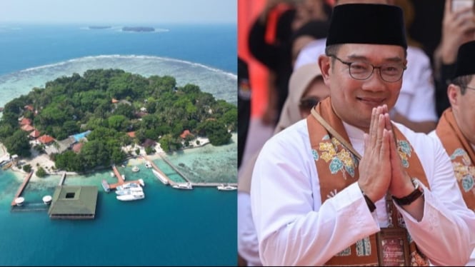 Kolase Kepulauan Seribu dan Ridwan Kamil