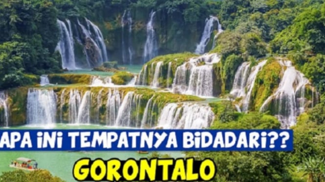 Tempat wisata air terjun di Gorontalo