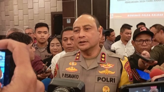 Kapolda Kalbar Irjen Pol Pipit Rismanto