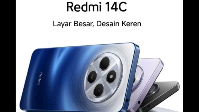 Redmi 14C Resmi Dijual di Indonesia