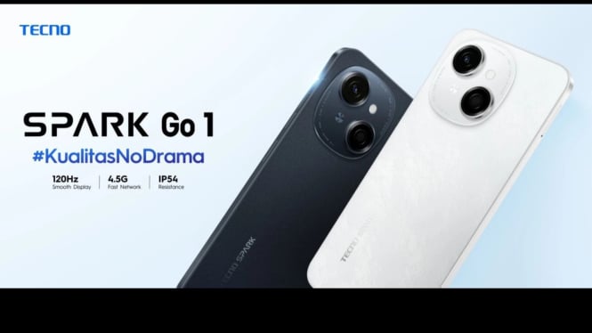 Tecno Spark Go 1 Sudah Bisa di Beli Hari Ini